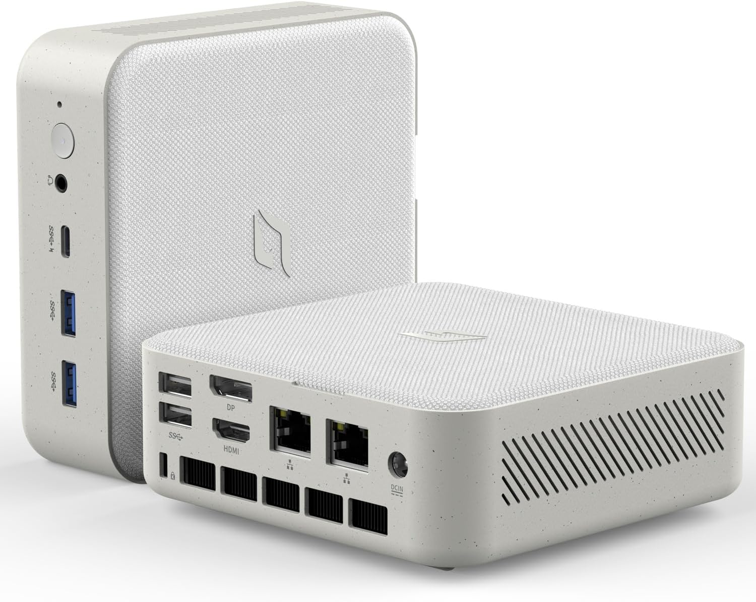 Mini PC Computers Gaming, AMD Ryzen 7 5700u (8C/16T,up to 4.3 GHz), Micro PC 64GB DDR4 RAM 2TB PCIe SSD, Small Desktop PC Supports 4K@60Hz/Triple Display/WiFi 5/BT5.0/HDMI+DP/Home/Office