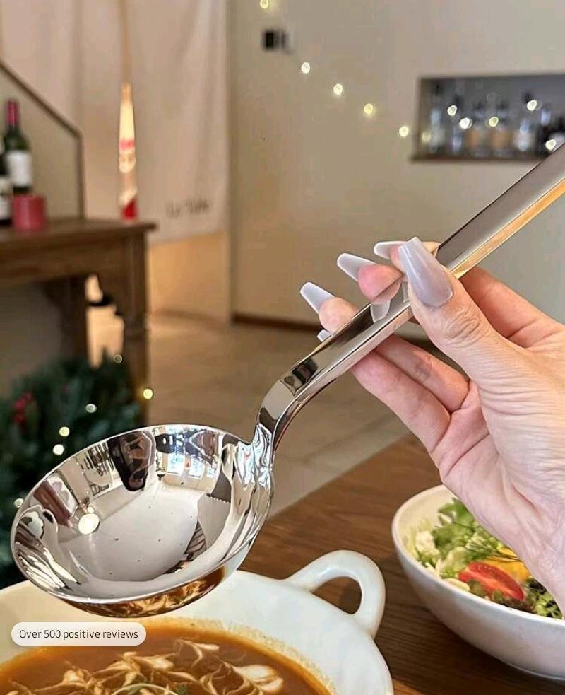 Stainless Steel Hot Pot Spoon and Strainer Set