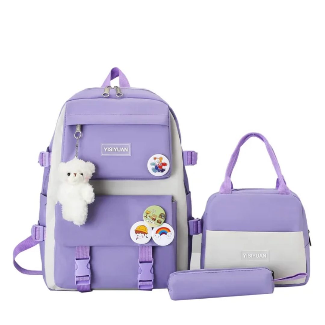 5-Piece Student Backpack Set – School & Travel Bag Collection backpack