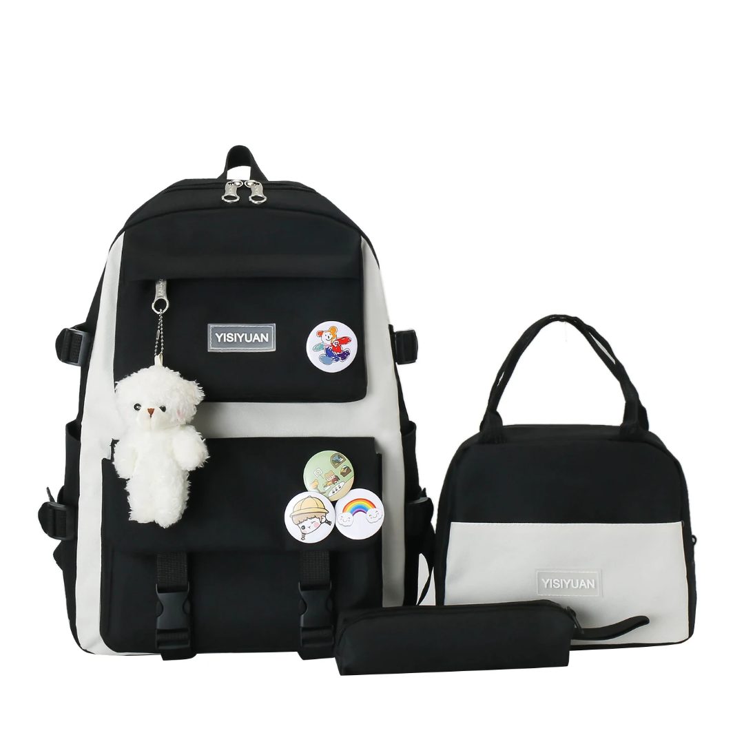 5-Piece Student Backpack Set – School & Travel Bag Collection backpack
